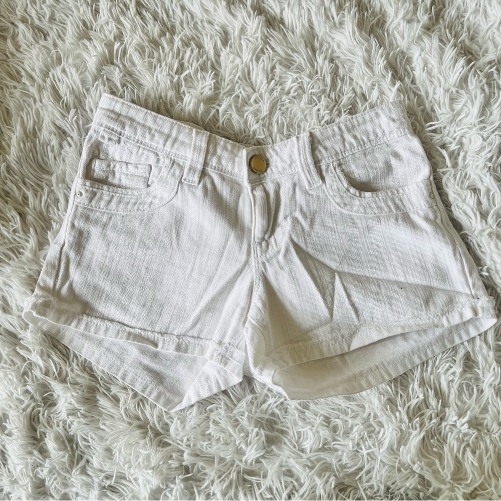 STS Blue Denim White Shorts